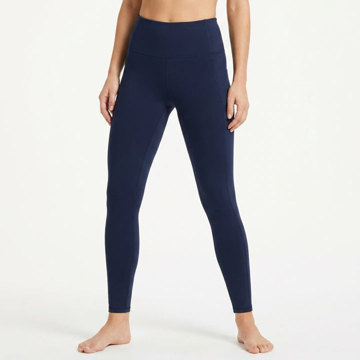 DSG Momentum 7/8 Legging Womens XS Jet Navy Blue High Rise Athletic Pockets