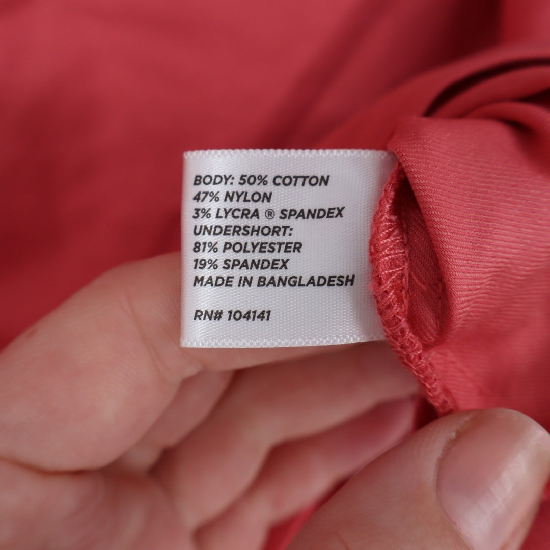 Walter Hagen Clubhouse Womens 14 Pink Rouge Golf Skort Stretch UPF 50+