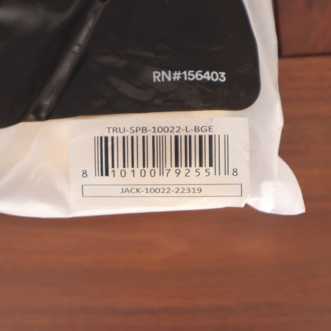 Truekind Daily Comfort Wireless Shaper Bra Large Beige Stretch Full Coverage