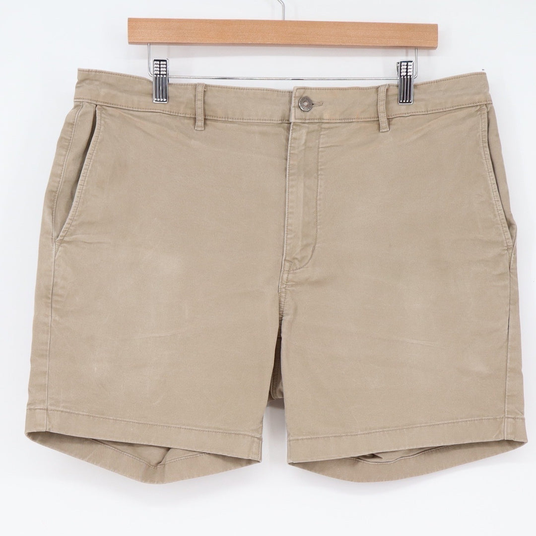 Flint and Tinder Shorts Mens 36 365 Short Khaki Stretch Chino Excellent