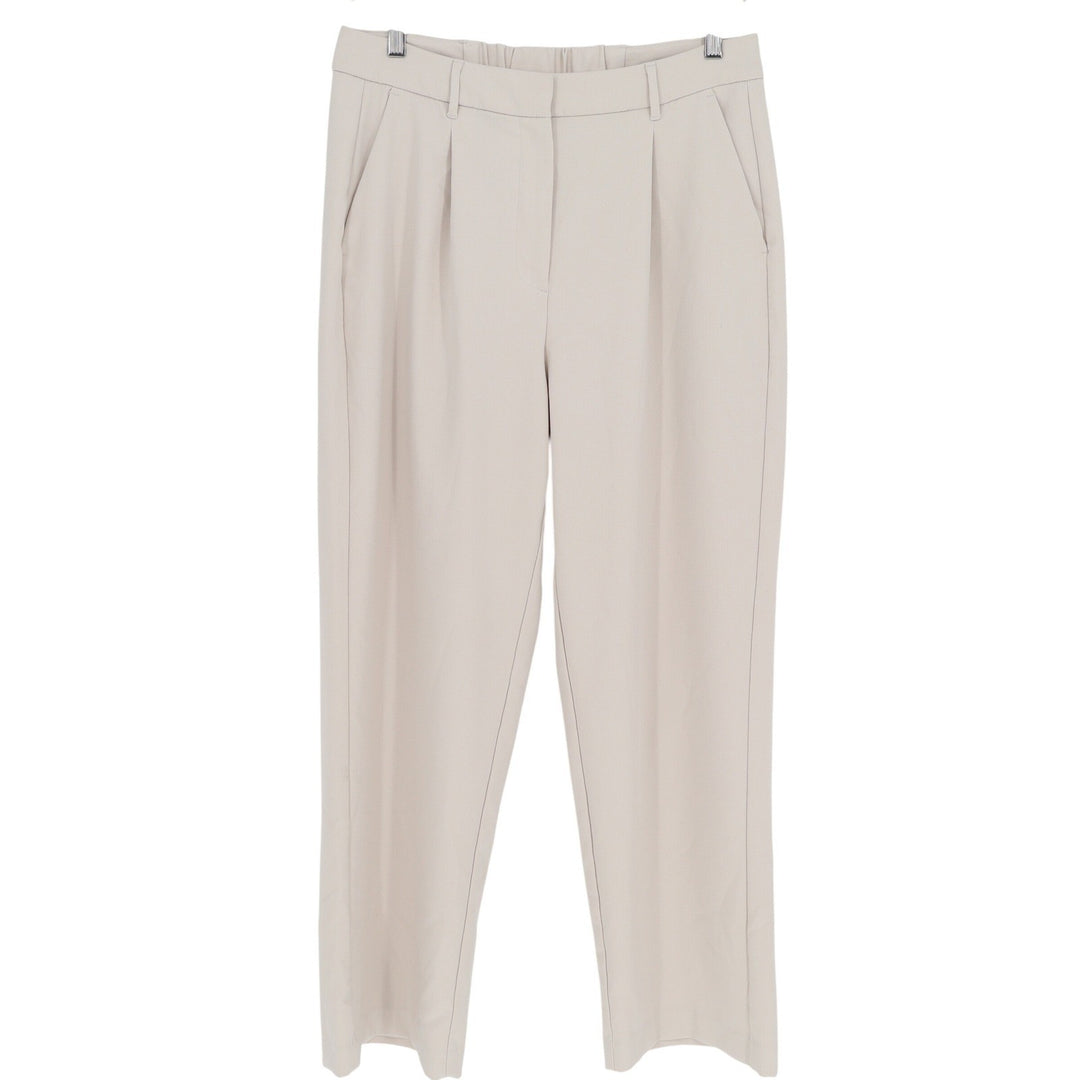 Old Navy Taylor Extra High-Rise Wide Leg Trouser Pants Beige Large