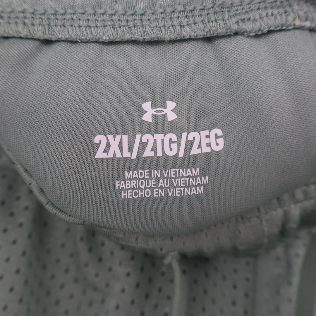 Under Armour Mens Icon Mesh Shorts Sage Green 2XL AVY 348 Loose Fit