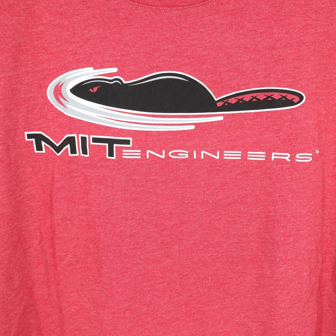 Colosseum MIT Engineers Red Heathered Graphic T-Shirt XL NCAA