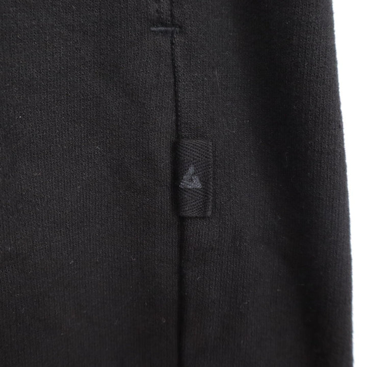 American Giant Ponte Straight Pants Womens Small Black Logo Cotton Relaxed Fit