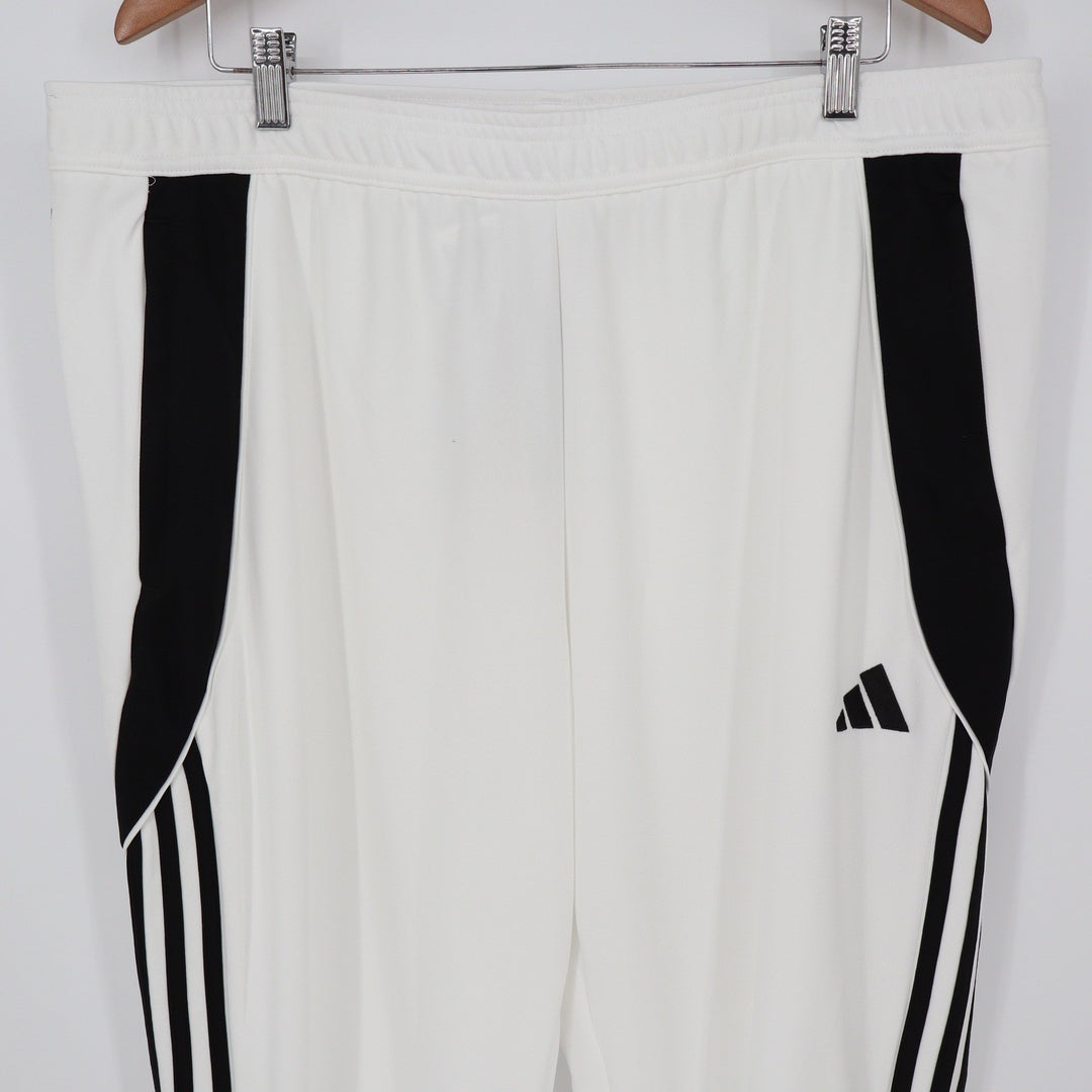 Adidas Men Tiro 24 Training Pants White Black Soccer Track Pants 2XL NEW