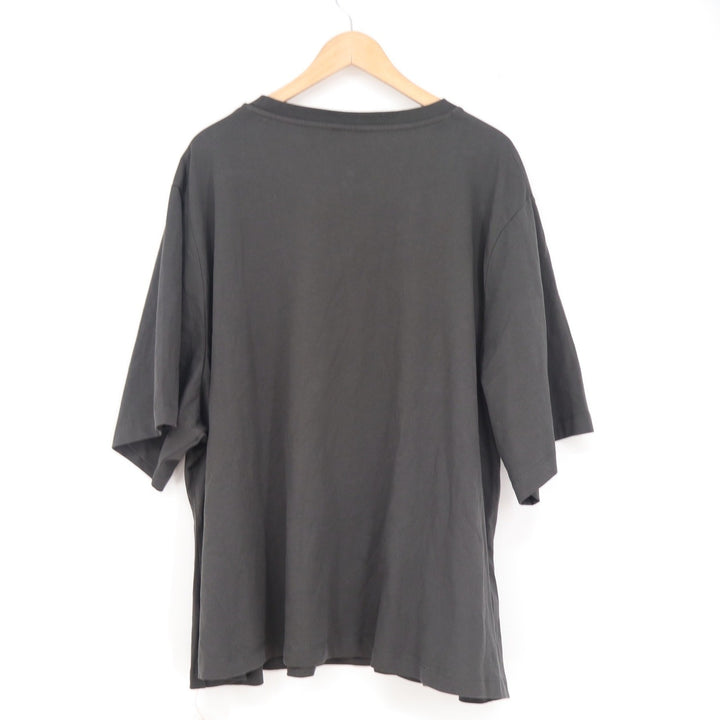 ASOS DESIGN Curve Charcoal Grey Oversized T-Shirt Silver Hardware 3XL New
