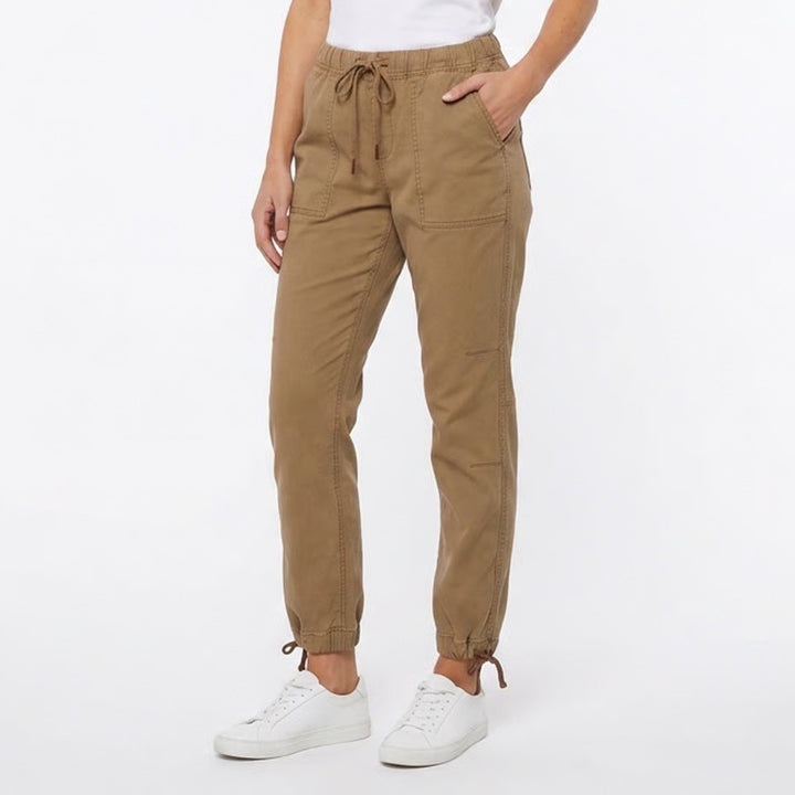 Alpine Design Womens Sahara Sand Hike Pant Organic Cotton Tan Size M NEW