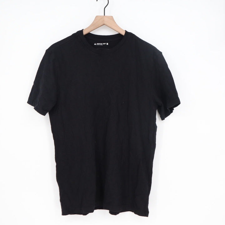 American Giant Classic Black Crew Neck T Shirt Mens Size Medium Made in USA
