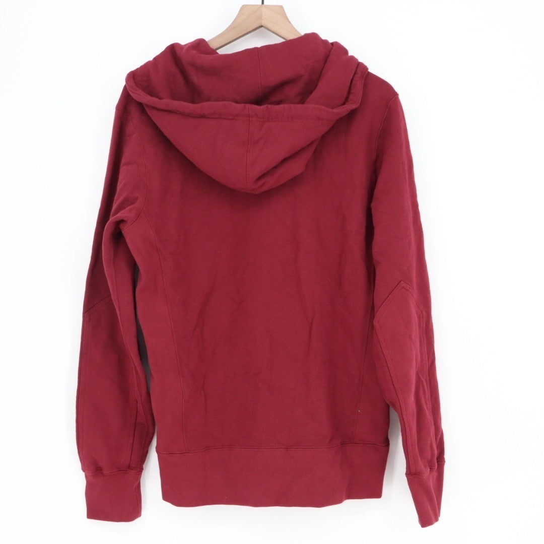 American Giant Classic Full Zip Hoodie Mens Small Spiced Apple Fleece Lined Logo