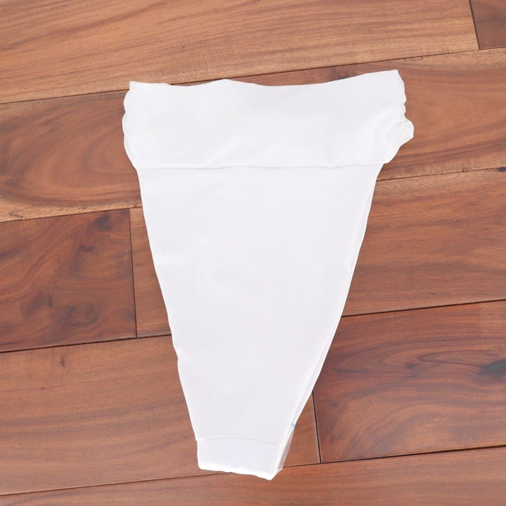 ASOS DESIGN White High Waist Bikini Bottoms Size US 4