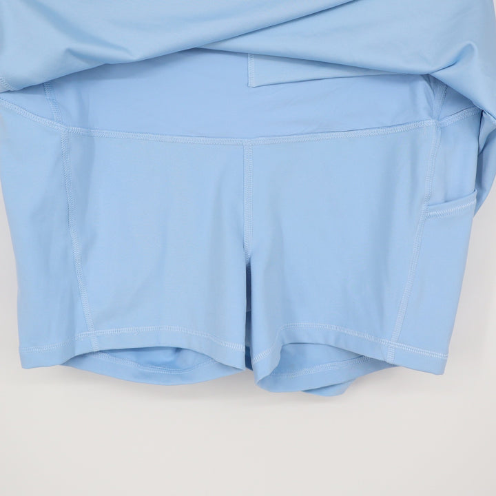 Nike Golf Womens Dri-FIT Skort Light Blue Active Skirt Large