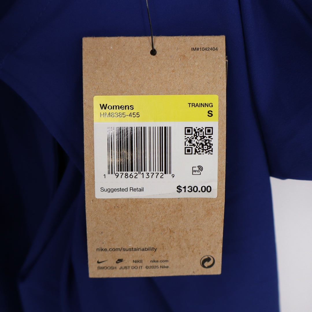 Nike 24.7 Womens Dri-FIT Long Sleeve Training Shirt Blue Small