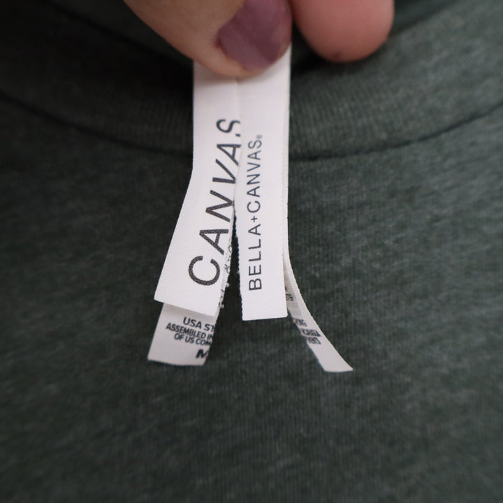 Bella Canvas Rocky Mountain National Park Graphic Tee Heather Green Mens Medium