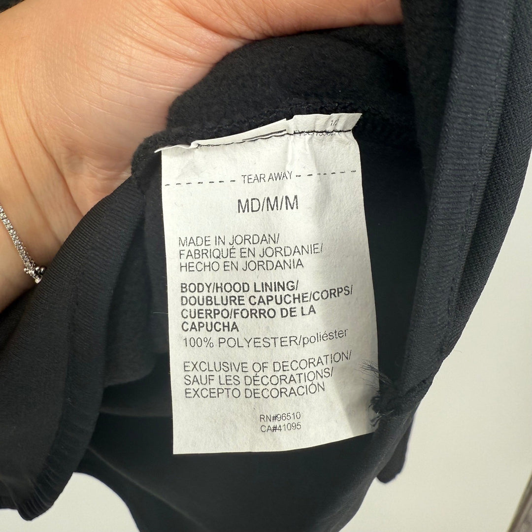 Under Armour Black Logo Hoodie Sweatshirt Size M