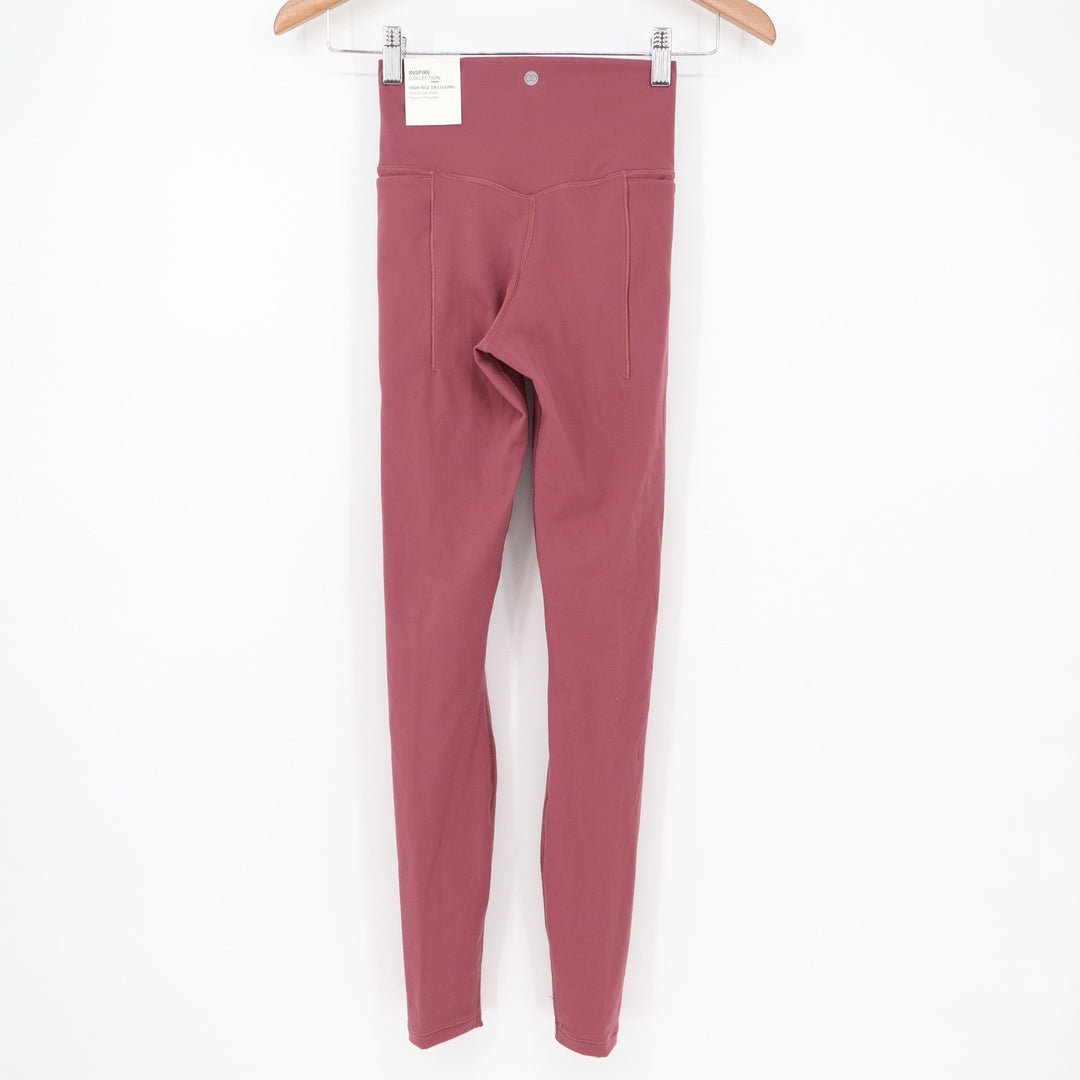 Calia Inspire High Rise 7/8 Legging Mauveberry Womens XS New