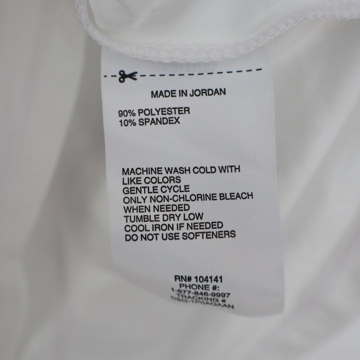 DSG Girls Movement Tee Pure White Short Sleeve Athletic Shirt Size S 8-9