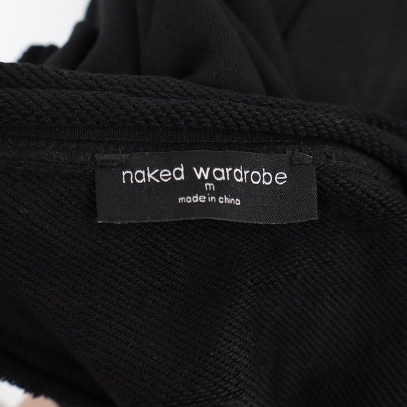 Naked Wardrobe Mens Black Sweatshirt and Joggers 2 Piece Lounge Set M