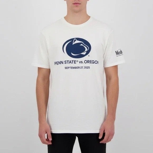 Penn State Nittany Lions vs Oregon Ducks Football Game T Shirt Size Large