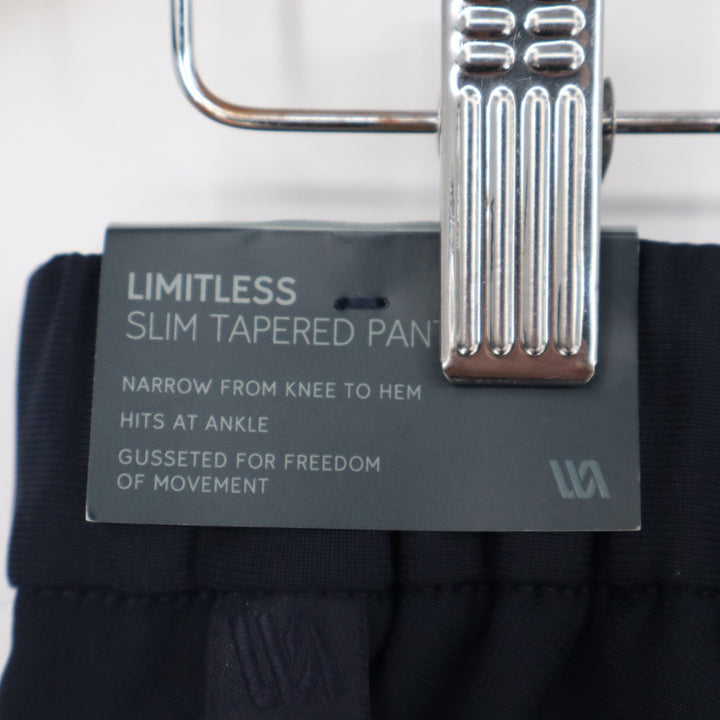 VRST Mens Limitless Slim Taper Pant Dark Navy Blue Size M New