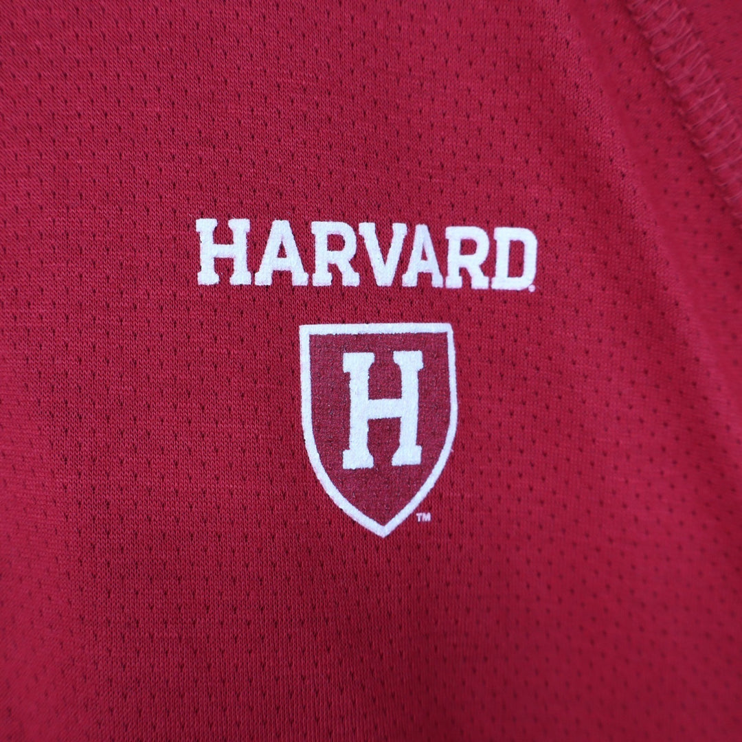 Colosseum Harvard University Womens XL Quarter Zip Pullover Crimson