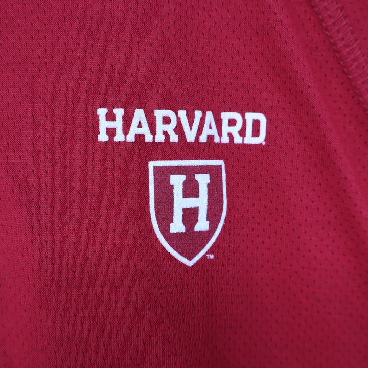 Colosseum Harvard University Womens XL Quarter Zip Pullover Crimson
