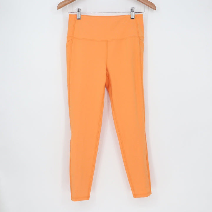DSG Momentum 7/8 Leggings Womens Small Vintage Orange High Waisted Pockets NEW