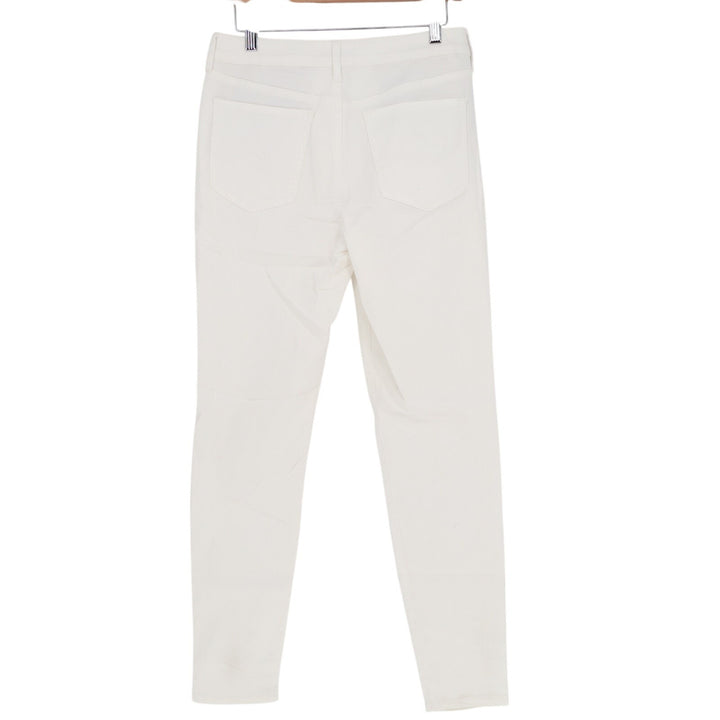 SO High Rise Ultimate Jegging Skinny Jeans Womens 11 White Denim Cotton Stretch