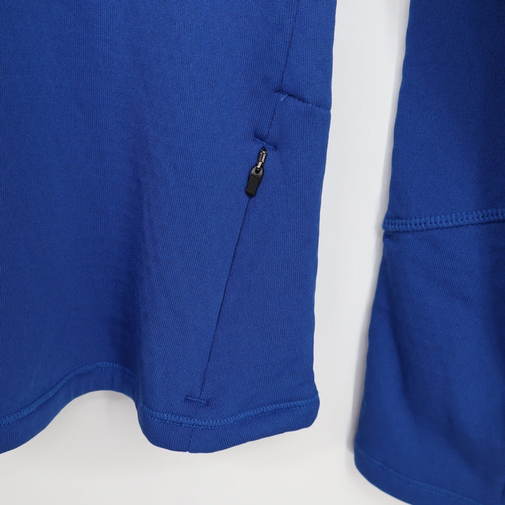 DSG Womens Run Grid 1/4 Zip Pullover Team Royal Blue S Moisture Wicking