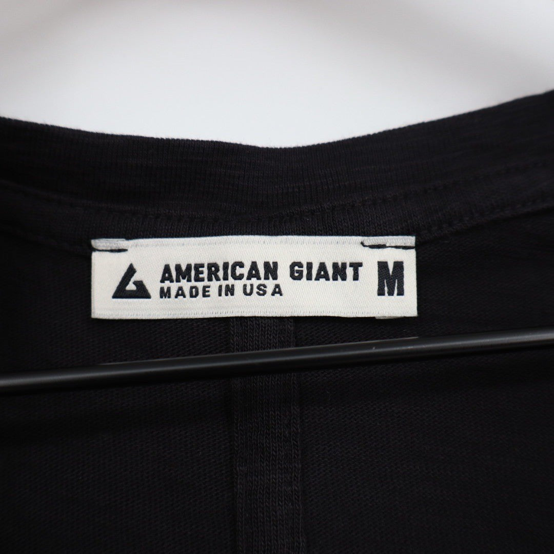 American Giant Pima Cotton Size M V-Neck made In USA