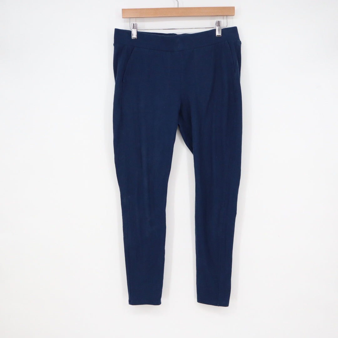 Torrid Navy Blue Cotton Spandex Stretch Leggings Plus Size 1 1X