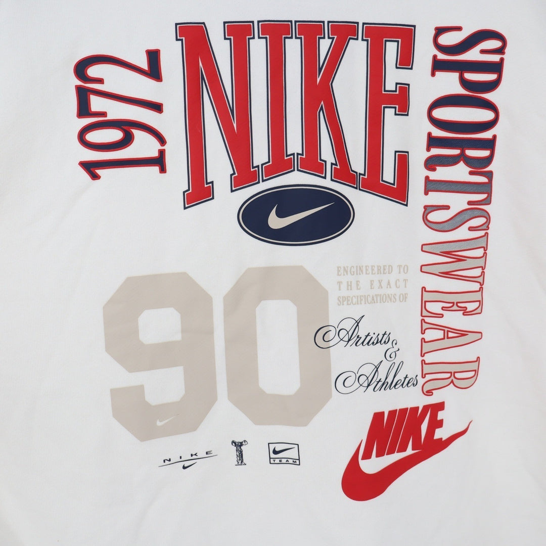 Nike Sportswear Phoenix Fleece Graphic Crewneck Sweatshirt Sail Mens M