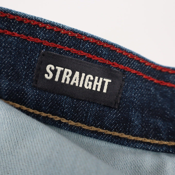 American Giant Dakota Stretch Denim Straight Fit Jeans Dark Wash Mens 32X34