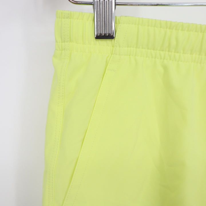 DSG Boys Agility Short Light Lime Neon Yellow Athletic Gym Shorts Size L 14-16