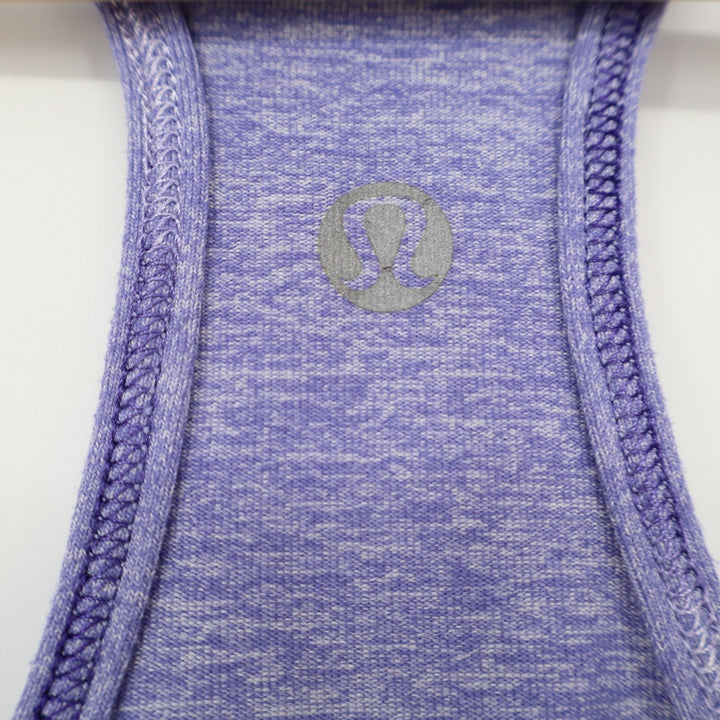 Lululemon Tank Top Womens N/A Cool Racerback Purple Heathered Excellent