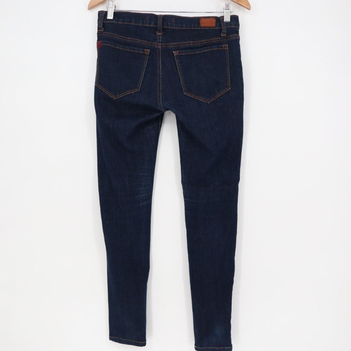 BDG Cigarette Jeans Womens 27x30 Blue Denim Cotton Stretch Dark Wash Mid Rise