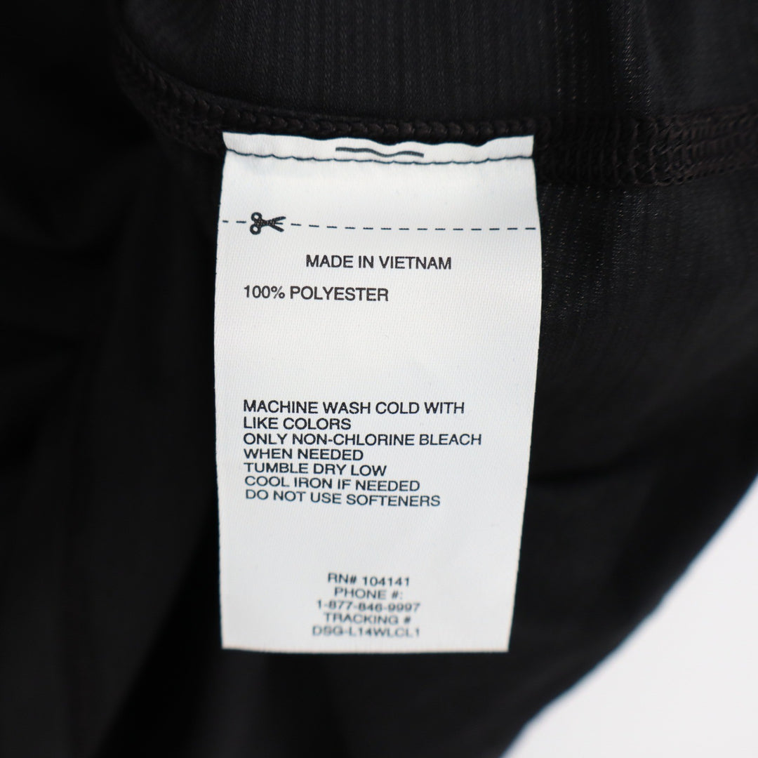 DSG Boys Movement Tee Pure Black Short Sleeve Athletic Shirt Size S 8-9 NEW