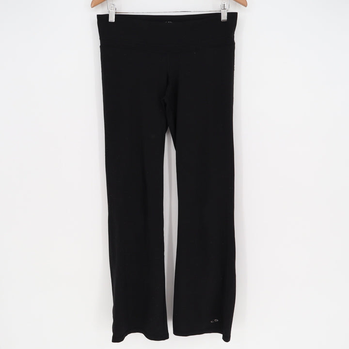 Champion Womens Black Yoga Pants Flare Leg Athletic Leggings S