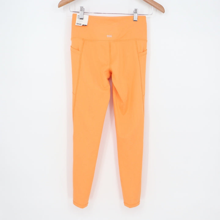 DSG Momentum 7/8 Leggings Womens XS Vintage Orange High Rise Pockets