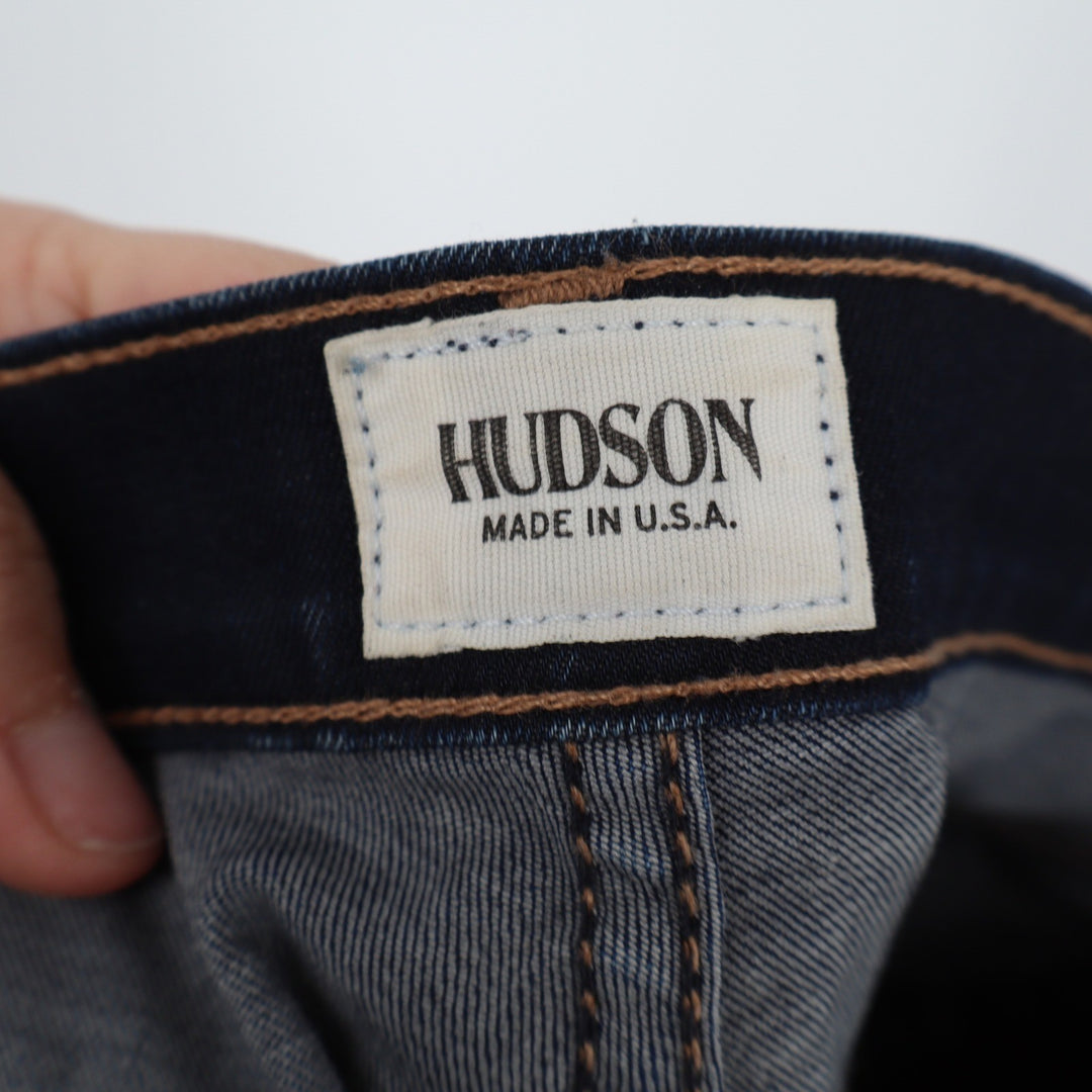 Hudson Womens Skinny Jeans Dark Indigo Wash Made in USA Size 26 DVA 954