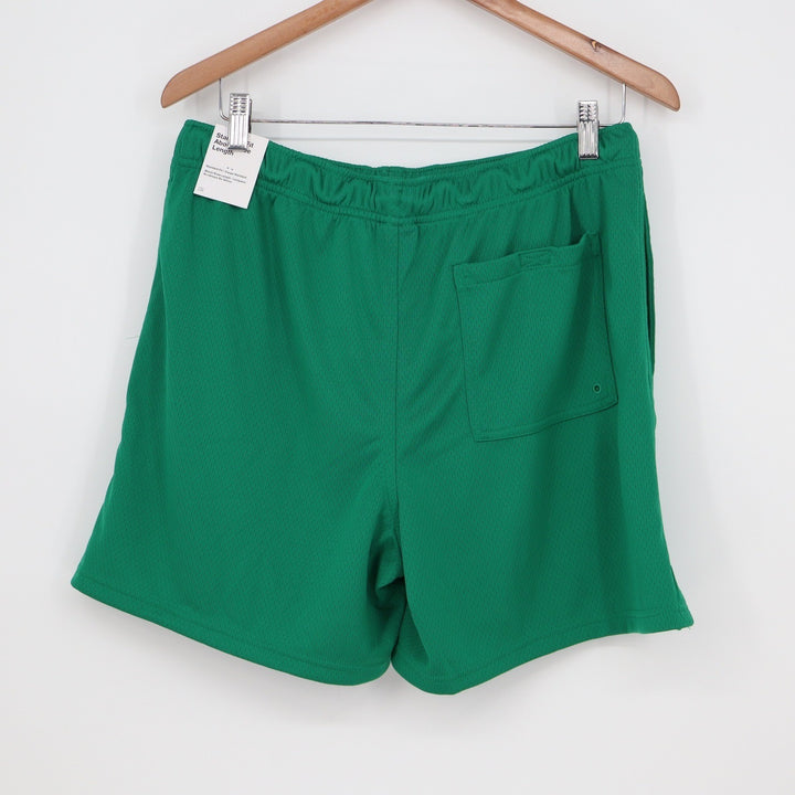 Nike Mens Green Mesh Athletic Shorts Standard Fit Size M NEW