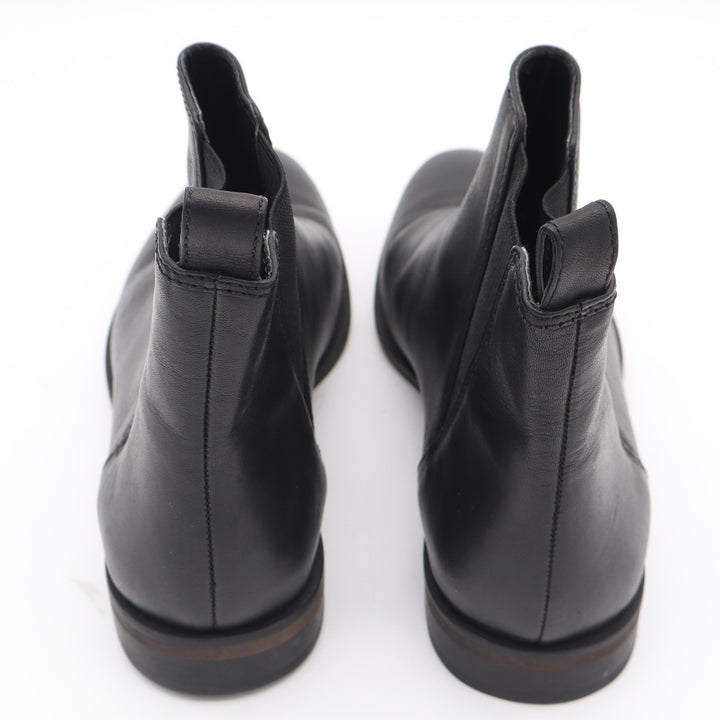 Lucky Brand Haylia Black Leather Chelsea Ankle Boots Womens 8.5 M