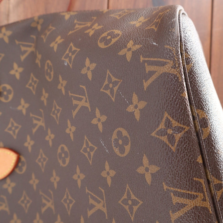 Louis Vuitton Neverfull MM Monogram Canvas Tote Bag Brown M40995