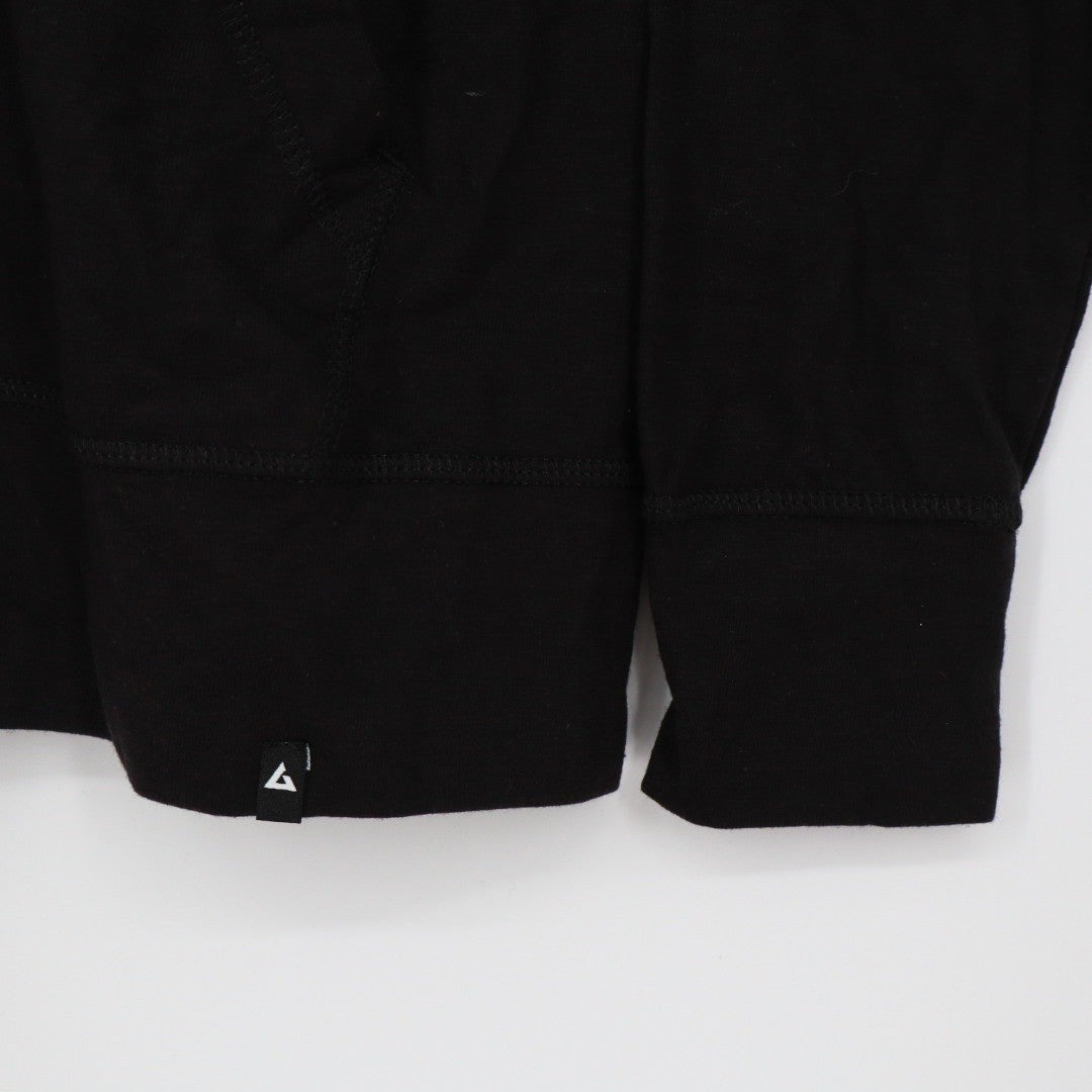 American Giant Black Full Zip Hoodie Sweatshirt Hooded Jacket Made in USA Size M