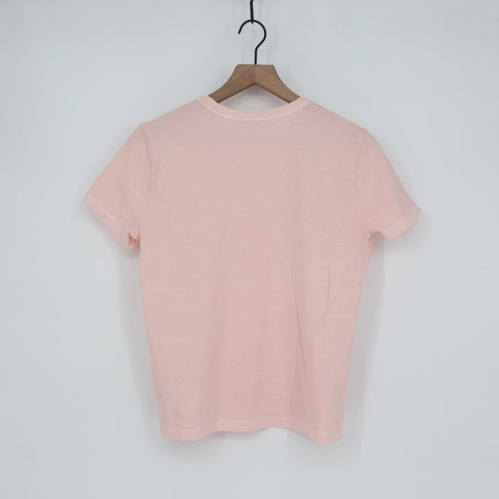 Madewell T-Shirt Womens Medium Rose Pink Cotton Crew Neck Short Sleeve Outdoor