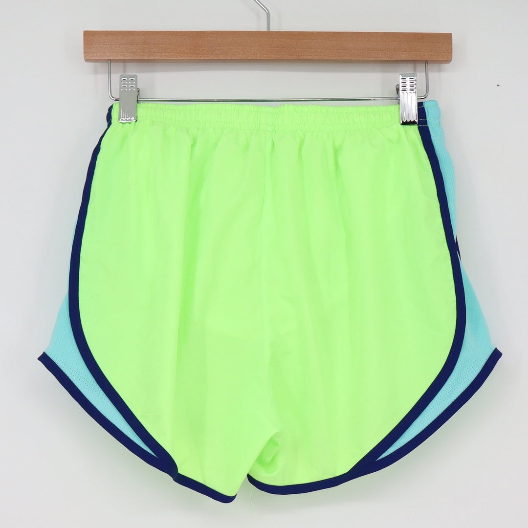 Nike Shorts Womens S Tempo Dri-FIT Neon Green Teal Navy Running Athletic Good