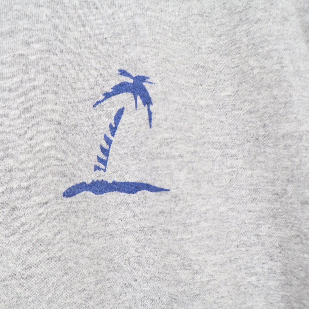 Gildan DryBlend Mens Gray Cooper Island BVI Funny Boating Graphic T-Shirt Size M