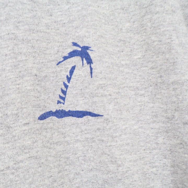 Gildan DryBlend Mens Gray Cooper Island BVI Funny Boating Graphic T-Shirt Size M