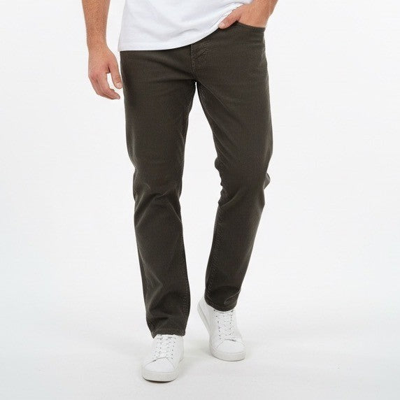 Mavi Jeans Matt Relaxed Straight Leg Corduroy Pants Men Size 46/30 Olive Green