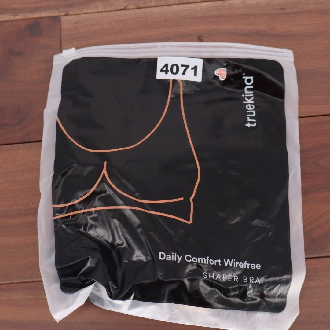 Truekind Daily Comfort Wireless Shaper Bra Women's Small Chai Full Coverage