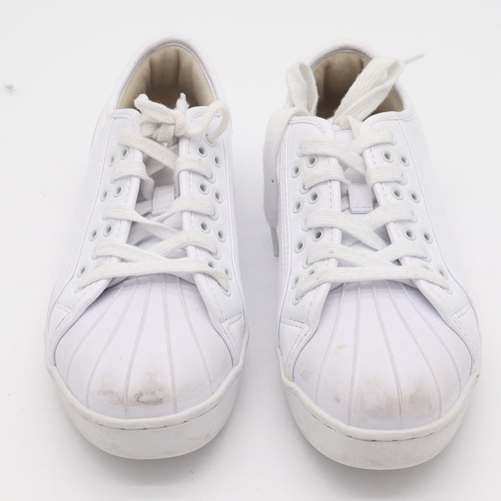 Pastry White Shell Toe Low Top Dance Sneakers Womens Size 8.5